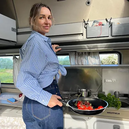Rent A Vw T3 Camper Van With Blue Classics * Portimão