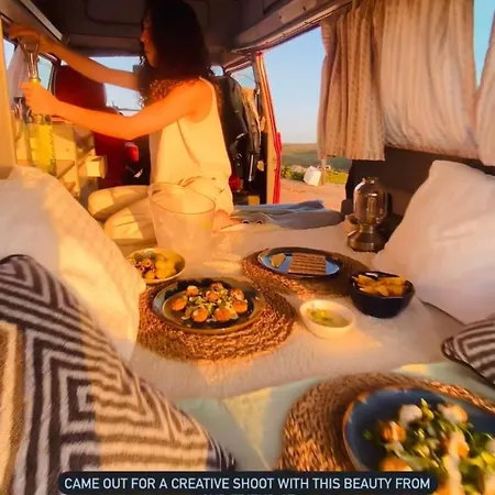 Glamping Rent A Blue Classics' S Campervan For Your Road Trip In -volkswagen T3 Portimão