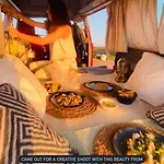 Glamping Rent A Blue Classics' S Campervan For Your Road Trip In -volkswagen T3 Portimão